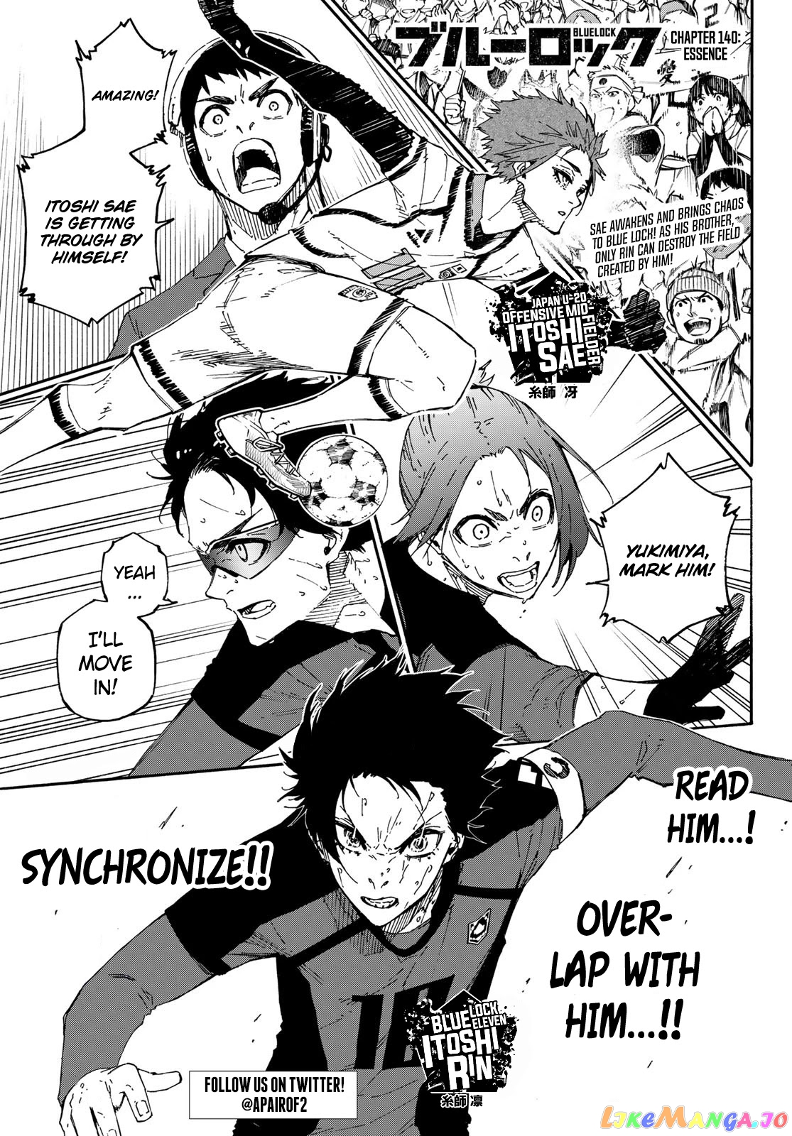 Blue Lock Chapter 140 image 02